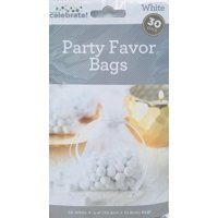 Way to Celebrate White Mesh Favor Bag, 30 Piece