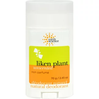 Earth Science Unscented Liken Plant Natural Deodorant