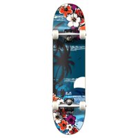 Yocaher Graphic Tropical Night Complete 7.75" Skateboard