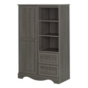 South Shore Savannah Armoire with Drawers, Multiple Finishes