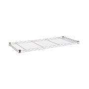 HSS Wire Shelving Extra Wire Shelf 18" X 48", Fits 1" Pole Diameter (Sold Separately), Chrome, 1-PACK, Shelf Capacity 350 lbs