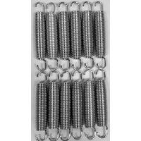 BouncePro 7" Replacement Trampoline Springs, Silver (12 Count)