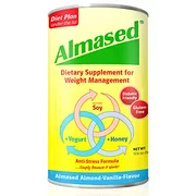 Almased Meal Replacement shakes  Gluten-Free, non-GMO Weight Loss Powder  Vanilla Flavor, 17.6 oz