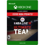 Xbox One NBA LIVE 18: NBA UT 2200 Points Pack (email delivery)