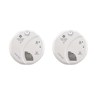 First Alert SA511CN2-3ST Interconnected Wireless Smoke Alarm with Voice Location, Battery Operated, 2-Pack