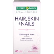 Nature's Bounty Hair, Skin and Nails Caplets 60 ea (Pack of 6)