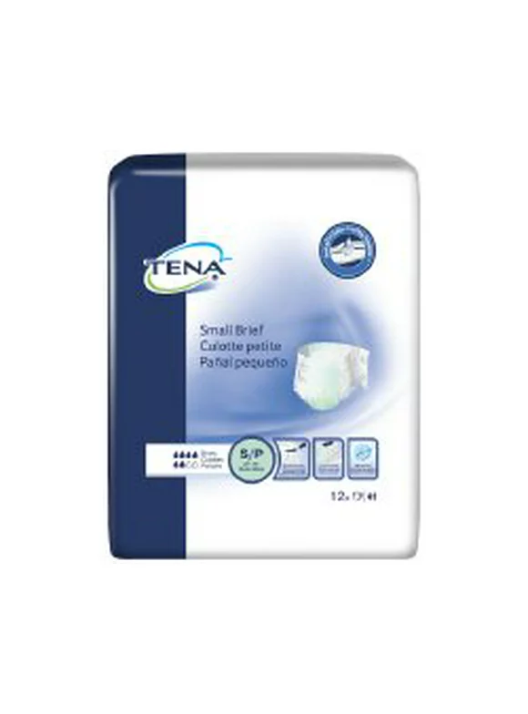 Essity HMS North America Inc Adult Incontinent Brief TENA Small Brief Tab Closure Small Disposable Moderate Absorbency Case of 96