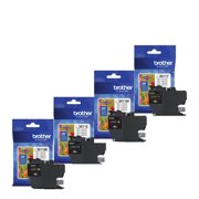 Brother LC3011 200 Standard Yield Ink Cartridge Set, Multicolor