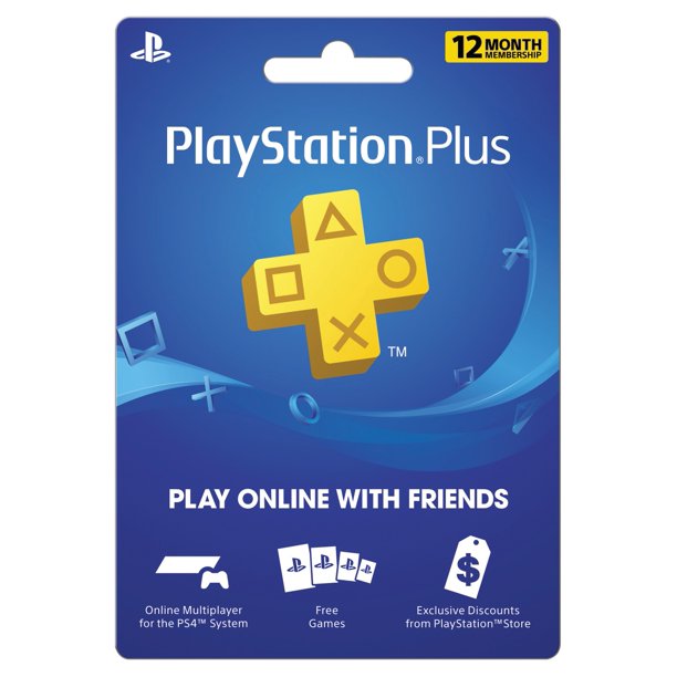 Sony PlayStation Plus 12 Month Subscription (Email Delivery)