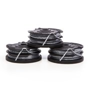 Greenworks 0.065-Inch Dual Line Replacement String Trimmer Spool 3-Pack 2900719