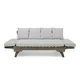 image 4 of Othello Outdoor Grey Finished Acacia Wood Daybed with Water Resistant Cushions