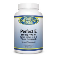 Perfect E Vitamin E Mixed Tocotrienols by Vitamin Discount Center - 60 Softgels