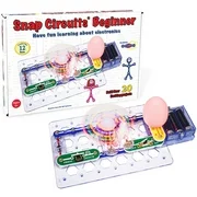 Snap Circuits Beginner Electronics Exploration Kit | Over 20 STEM Projects | 4-Color Project Manual | 12 Snap Modules | Unlimited Fun