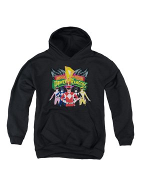 Power Rangers - Rangers Unite - Youth Hooded Sweatshirt - X-Large