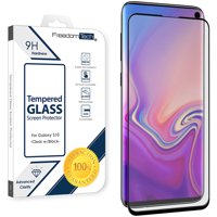 Samsung Galaxy S10 Screen Protector Premium HD Clear Tempered Glass Screen Protector For Samsung Galaxy S10, Anti-Scratch, Anti-Bubble, Case Friendly 3D Curved Film Compatible with Samsung Galaxy S10