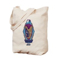 CafePress - Iron Man Head - Natural Canvas Tote Bag, Cloth Shopping Bag