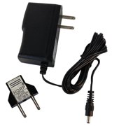 HQRP AC Adapter for Summer Infant 28590 Slim & Secure Plus, 28520 Baby Touch Plus, 28560 Baby Touch Plus, 28570, 28530 Safe Sight Handheld Baby Video Monitor Power Supply Cord + Euro Plug Adapter