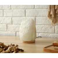 LED Color Changing Salt Lamp With USB Adapter