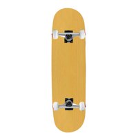 Moose Complete Skateboard NATURAL 7.5" Silver/White ASSEMBLED