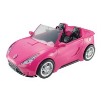 Barbie Estate Play Vehicle Signature Pink Convertible with Seat Belts