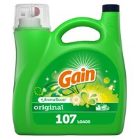 Gain Original HE, Liquid Laundry Detergent, 150 Fl Oz 96 loads