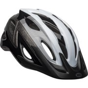 Bell Axle Bike Helmet, Black/White, Adult 14+ (54-61cm)