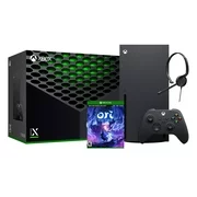 2020 Newest X Gaming Console Bundle - 1TB SSD Black Xbox Console and Wireless Controller with Ori and the Will of the Wisps Full Game and Xbox Chat Headset