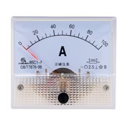 85C1-A Analog Current Panel Meter DC 100A Ammeter Ampere Tester Gauge 1 PCS