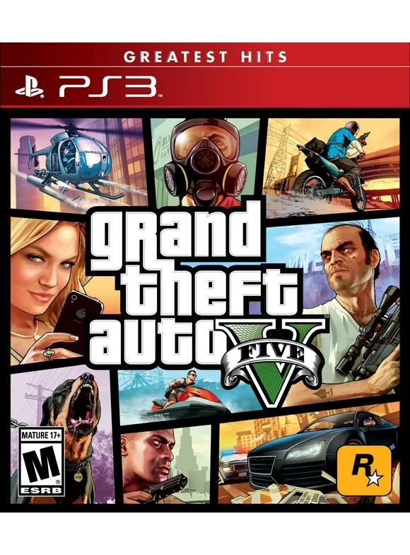 Restored Grand Theft Auto V - PlayStation 3 (Refurbished)