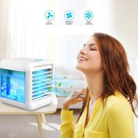 Peroptimist Portable Air Conditioner Fan, Personal Space Cooler, Personal Air Conditioner, AC,Cooling,Humidifier,3 Fan Speeds,Portable for Bedroom, Office, Outdoor