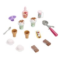My Life As Ice Cream Play Set for 18" Dolls, 14 Pieces