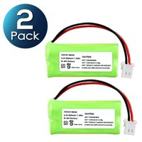 Insten 2 Pack Cordless Home Phone Battery Pack for VTech BT166342 BT266342 BT183342 BT283342