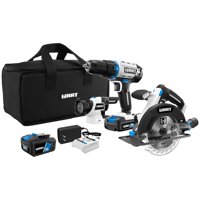 HART 3-Tool 20-Volt Cordless Combo Kit with and 16-inch Storage Bag, (1) 20-Volt 1.5Ah (1) 20-Volt 4.0Ah Lithium-Ion Batteries