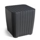 image 0 of Keter Luzon Rezolith Side Table, Graphite