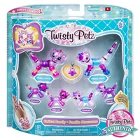 Twisty Petz, Series 3, Uni-Cat Family Pack Collectible Bracelet Set for Kids Aged 4 and Up
