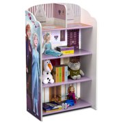 Disney Frozen II Wooden Playhouse 4-Shelf Bookcase for Kids by Delta Children