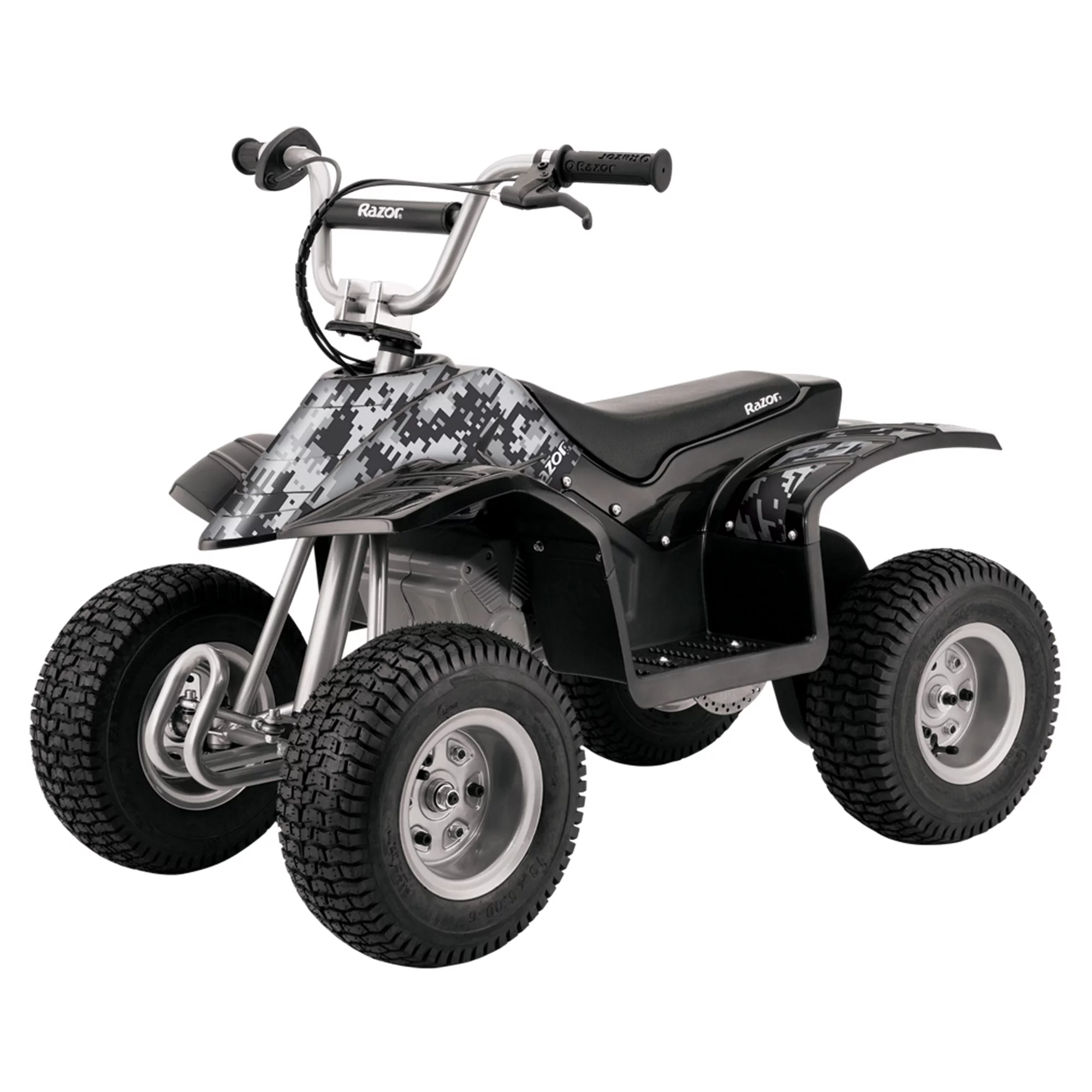 Razor Dirt Quad - 24V Powered Ride-On, 12" Knobby Air-Filled Tires, Electric 4-Wheeler for Kids 8+