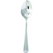 Winco 0019-03 12-Piece Flute Dinner Spoon Set, 18-0 Stainless Steel
