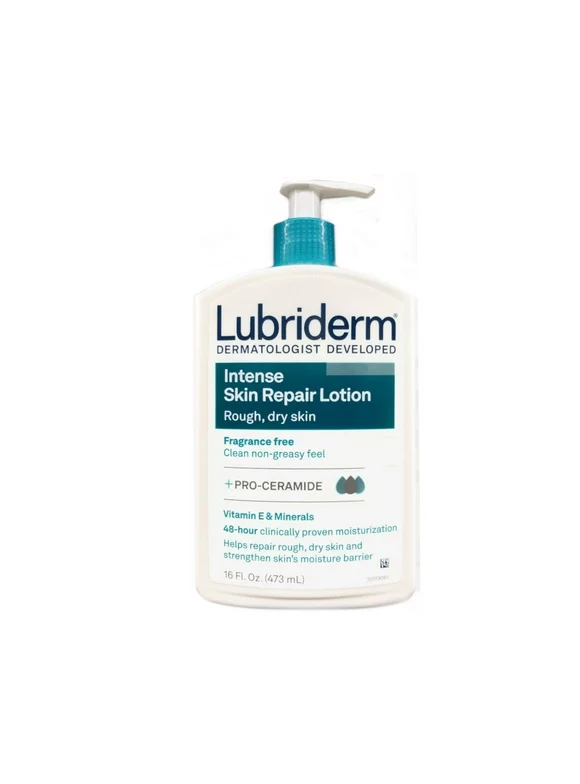Lubriderm Intense Skin Repair Body Lotion, 16 Ounce