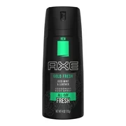 (2 pack) AXE Body Spray for Men Gold Fresh 4 oz