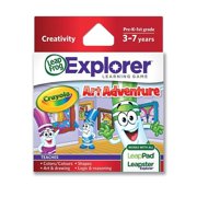 Enterprises Explorer Learning Game Crayola Art Adventure, Tablets Epic Memory Friends Erase Activity Dry 4GB Learning Imagicard Book Shapes Pack.., By LeapFrog