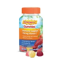 Emergen-C Adult Vitamin C Gummies for Immune Support, Fruit, 45 Ct
