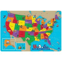 Educational Insights U.S.A. Foam Map Puzzle