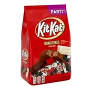 KIT KAT Miniatures Assortment Wafer Candy Bars, Individually Wrapped, 32.1 oz, Party Bag