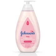 JOHNSON'S Gentle Baby Body Moisture Wash, Tear-Free, Sulfate-Free 27.1 oz (Pack of 2)