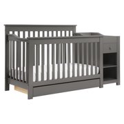 Davinci Piedmont 4-in-1 Convertible Crib and Changer, Slate