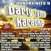 Party Tyme Karaoke: Country Hits, Vol. 9 (CD)