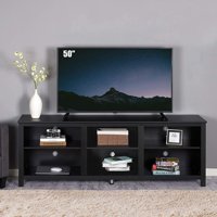 LAZY BUDDY 70'' TV Stand Wood Storage Cabinet for TVs up to 80"