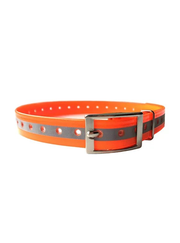 PetSpy Reflective Dog Training Collar - Safe at Night and Odor Free Adjustable and Durable