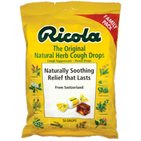 Ricola Family Pack Original Natural Herb Cough Suppressant/Throat Drops 50 Ea